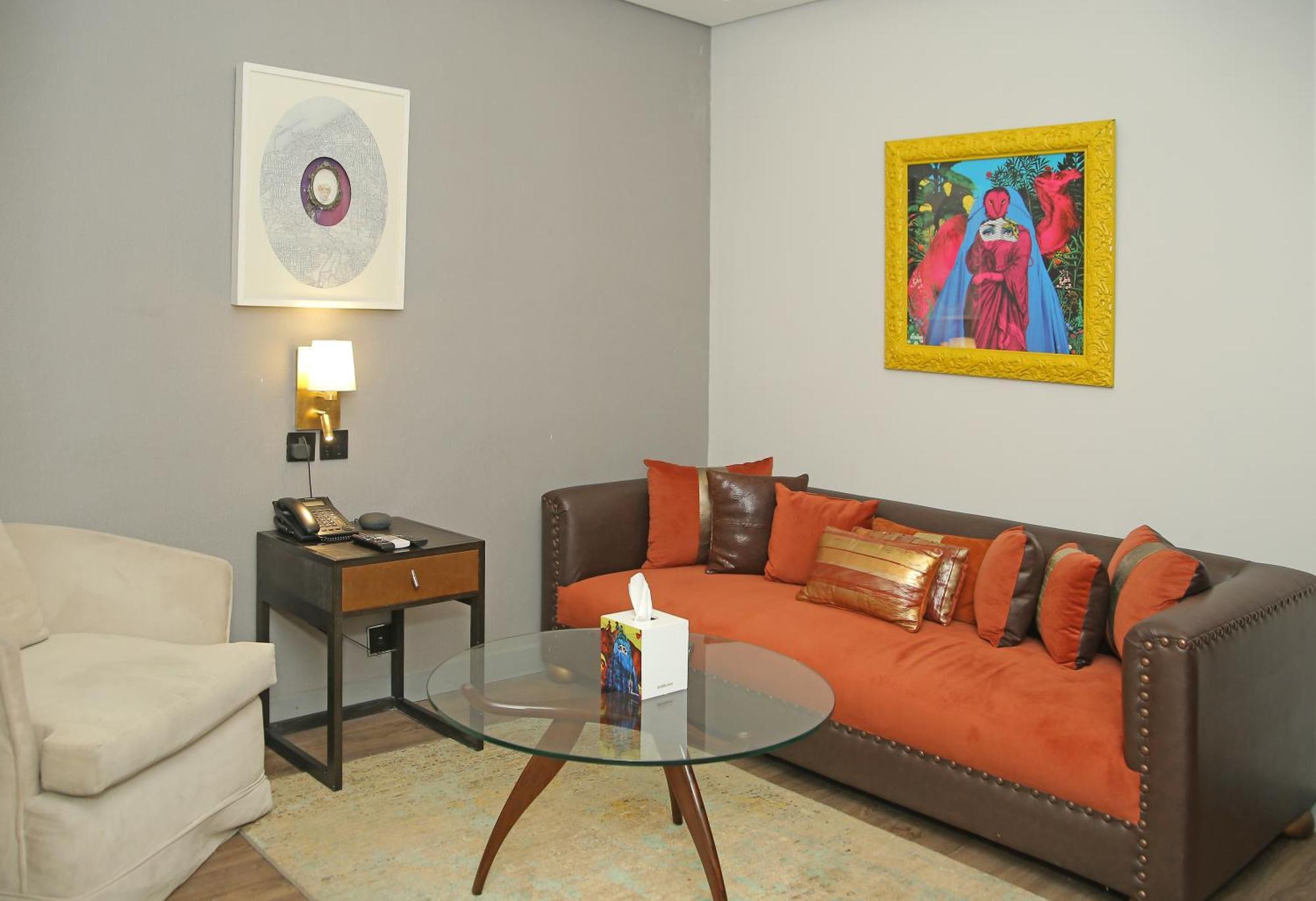 Ambiance Boutique Art Hotel ラホール 部屋 写真 A room at the hotel