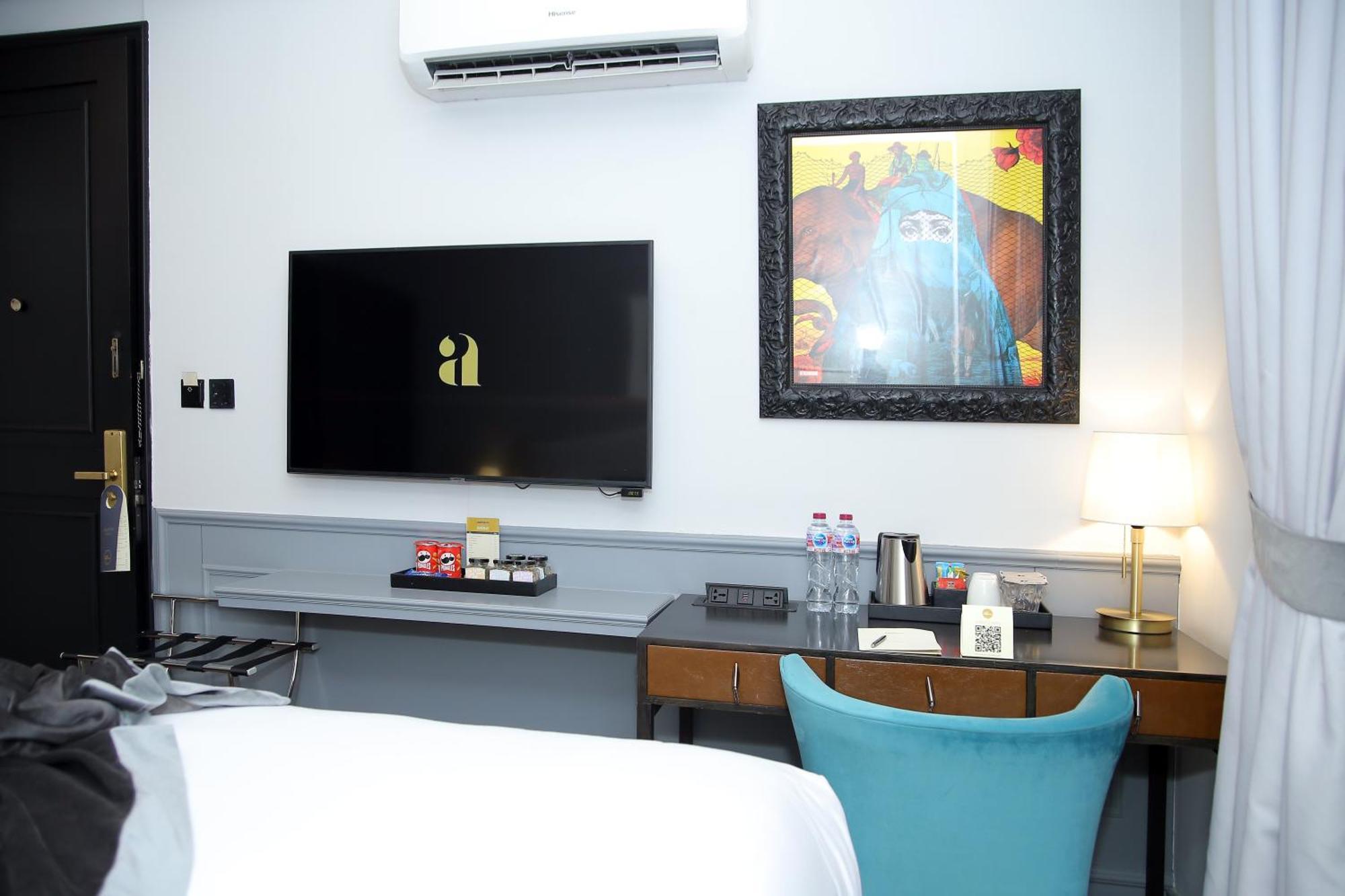 Ambiance Boutique Art Hotel ラホール 部屋 写真 A room at the hotel